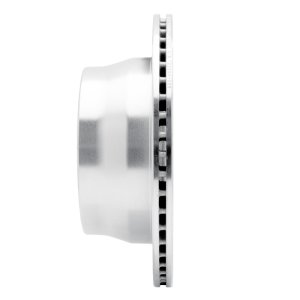 Chevrolet S10 Brake Rotor (1) - Rear Left - R1 Concepts - Drilled & Slotted - Silver - `97-`05